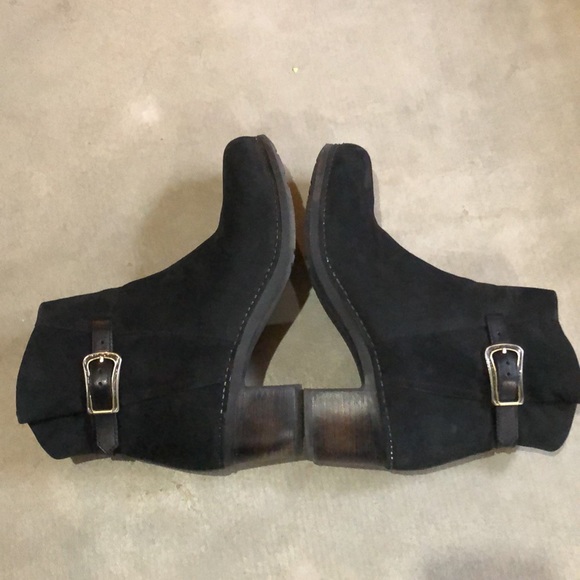 Dansko Black Suede Booties - Picture 3 of 13